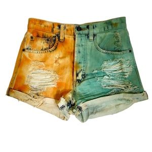 Highrise  Denim Shorts